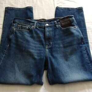 BANANA REPUBLIC Medium Wash "HI RISE STRAIGHT ANKLE" Jeans Sz 31